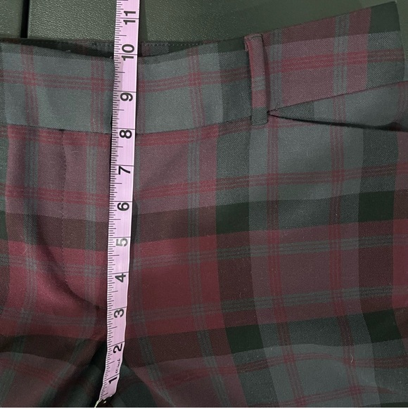 LOFT Modern Skinny Ankle Plaid Pants Size 8P - Picture 8 of 9